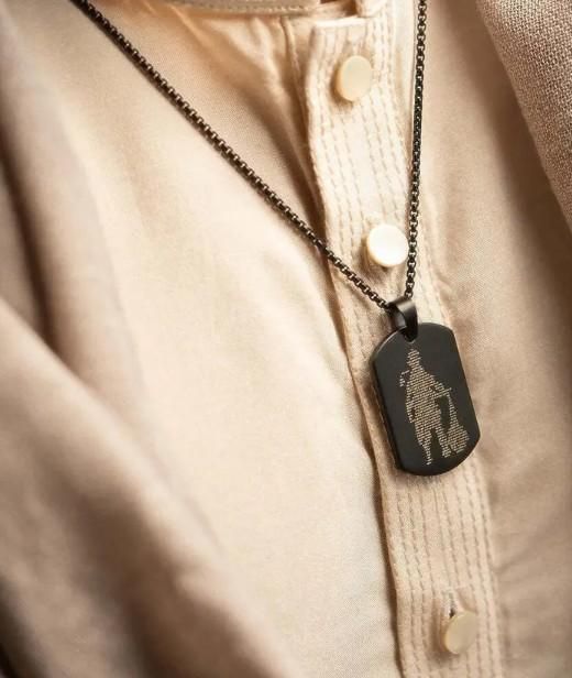 Hanuman Chalisa Pendant with Chain – Divine Protection & Spiritual Grace - Mankind Essentials